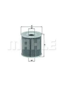 KNECHT/MAHLE OX346D Фильтр масляный