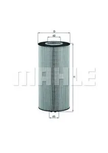 KNECHT/MAHLE OX348D Фильтр масляный