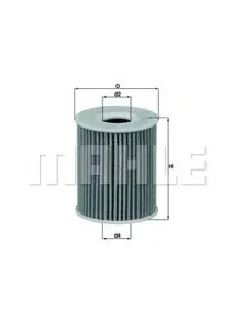 KNECHT/MAHLE OX424D Фильтр масляный