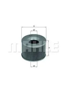 KNECHT/MAHLE OX61D Фильтр масляный мотоцикла Honda , Suzuki