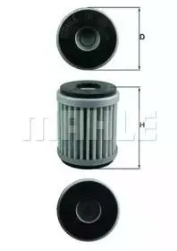 KNECHT/MAHLE OX799 Фильтр масляный