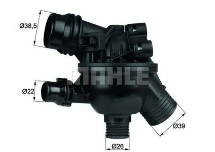 KNECHT/MAHLE TM19102 Термостат ст. 256302