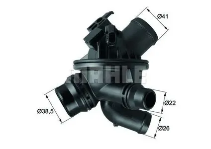 KNECHT/MAHLE TM21103 Термостат