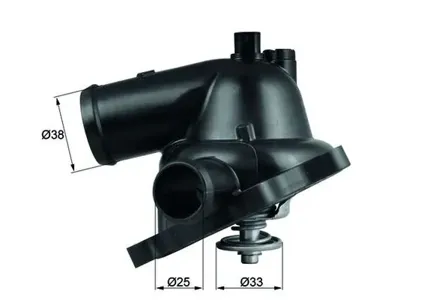 KNECHT/MAHLE TM2395 Термостат 95°C c прокладкой