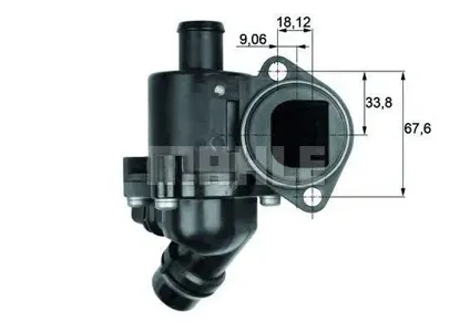 KNECHT/MAHLE TM3100 Термостат [с прокл.] [100°C] [замена BEHR]