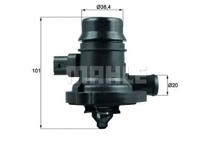 KNECHT/MAHLE TM36103 Термостат [с прокл.] [103°C]