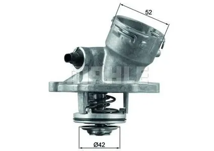 KNECHT/MAHLE TM45100D Термостат Mercedes C III (204) (2007-2015) CLC (203) (2008-2011) CLK II (209) (2002-2010) E IV (212) (2009-2016) ML II (164) (2005-2011) SL V (230) (2001-2012)