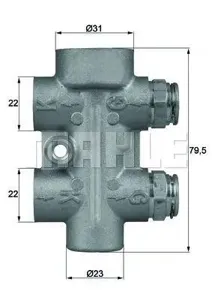 KNECHT/MAHLE TO1095 Термостат, масляное охлаждение