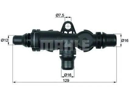 KNECHT/MAHLE TO482 Термостат