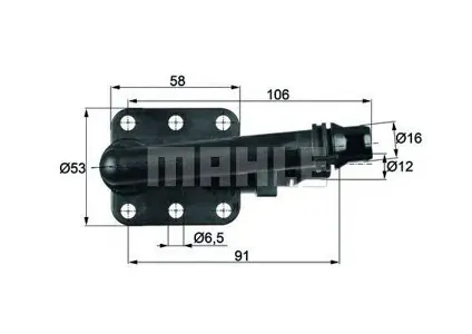 KNECHT/MAHLE TO582 термостат АКПП BMW E60E61E65E66 2.0-6.0ixiLi 1101>