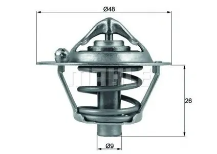 KNECHT/MAHLE TX10882D Термостат Ford Focus II, III 1.6i 04>