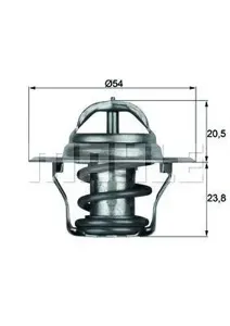 KNECHT/MAHLE TX1487D Термостат