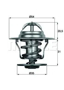 KNECHT/MAHLE TX1587D Audi A3A4 1.9-2.0TDI 00- Skoda Octavia 1.9TDI 00- VW Golf 1.9 03-