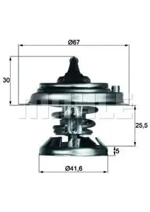 KNECHT/MAHLE TX2980D Термостат