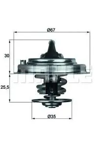 KNECHT/MAHLE TX3482D Термостат