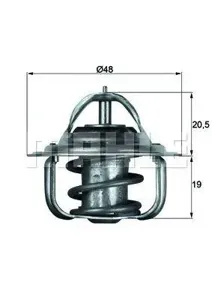 KNECHT/MAHLE TX583D Термостат