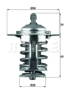 KNECHT/MAHLE TX7082 Термостат Mitsubishi Carisma 1.6-2.0 95>