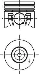 KOLBENSCHMIDT 40174600 Поршень