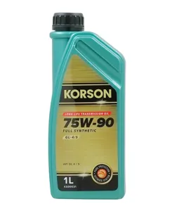 KORSON KS00031 Масло трансмиссионное синт. 75W90 FULL SYNTHETIC GL-45 1л