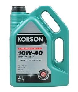 KORSON KS00042 Масло моторное 10W40 SEMI-SYNTHETIC A3B4 4л