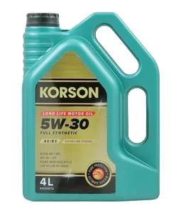 KORSON KS00072 Масло моторное синт. 5W30 FULL SYNTHETIC A5B5 4л