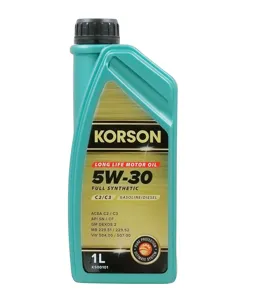 KORSON KS00101 Масло моторное синт. 5W30 FULL SYNTHETIC С2C3 1л