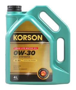 KORSON KS00222 Масло моторное синт. 0W30 FULL SYNTHETIC A5B5 4л