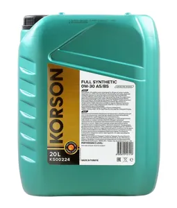 KORSON KS00224 Масло моторное синт. 0W30 FULL SYNTHETIC A5B5 20л