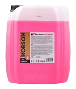 KORSON KS20044 Антифриз KORSON G12 EVO розовый концентрат (20L)