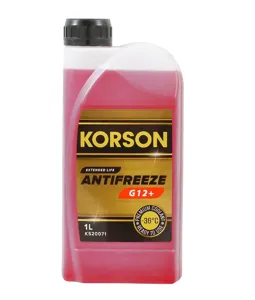 KORSON KS20071 Антифриз KORSON раствор G12+ красный (1L)