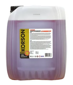 KORSON KS20074 Антифриз KORSON раствор G12+ красный (20L)