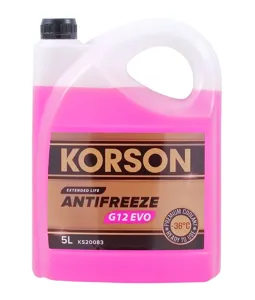 KORSON KS20083 Антифриз KORSON G12 EVO розовый (5L)