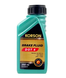 KORSON KS30017 Тормозная жидкость dot 4 0,25л