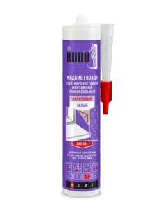 KUDO KBK301 Клей монтажный жидкие гвозди туба 280мл KUDO