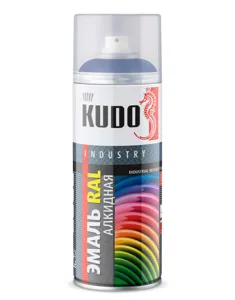 KUDO KU05010 Краска синяя универсальная RAL 5010 520мл KUDO