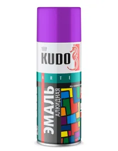 KUDO KU1015 Эмаль универсальная фиолетовая 520 мл