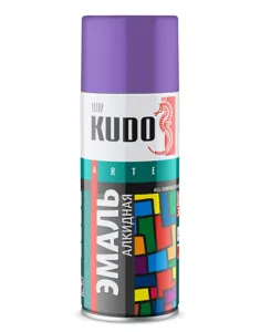 KUDO KU1021 Эмаль универсальная сиреневая 520 мл