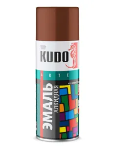 KUDO KU1023 Эмаль универсальная какао 520 мл