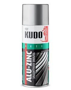 KUDO KU1090 эмаль универсальная алюминиево-цинковая 520 мл