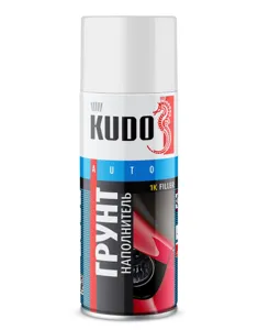KUDO KU2204 грунт-наполнитель 1К (белый) аэрозоль 520 мл