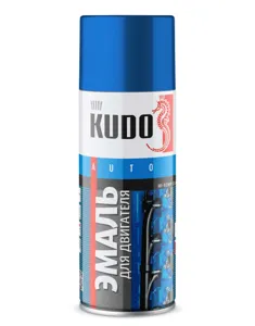 KUDO KU5133 KUDO Эмаль для двигателя (синяя) (0.520L)