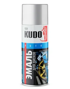 KUDO KU5201 KUDO Эмаль для дисков алюминий (0.520L)