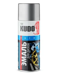 KUDO KU5205 KUDO Эмаль для дисков стальная (0.520L)