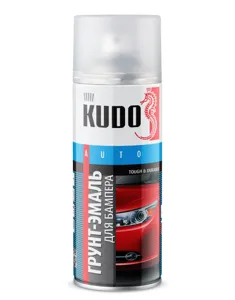 KUDO KU6202 KUDO Эмаль для бампера черная (0.520L)