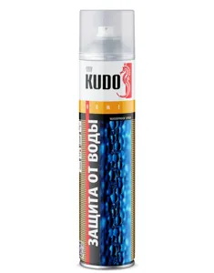 KUDO KUH430 Защита от воды. Водоотталкивающая пропитка для кожи и текстиля 400мл
