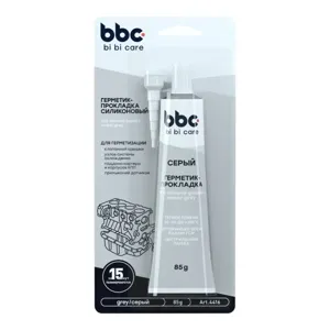 LAVR 4416 bi bi care Герметик-прокладка силиконовый серый  85 г