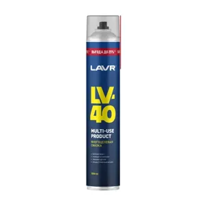 LAVR LN2453 Смазка многоцелевая LV-40, 1 л