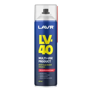 LAVR LN3504 Многоцелевая смазка LV-40 (0.65L) Service multi-propose spray