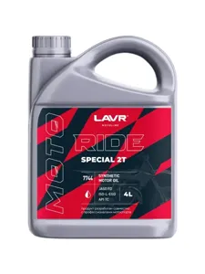 LAVR LN7744 Масло моторное синт. MOTO RIDE SPECIAL 2Т FD, 4л