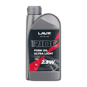 LAVR LN7781 MOTO RIDE Fork oil 2.5W 1л масло вилочное